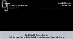 Desktop Screenshot of gjsteel.com